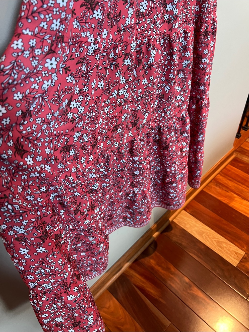 Sleeveless terracotta Floral Maxi Dress by  Max Studio - Picture 6 of 9